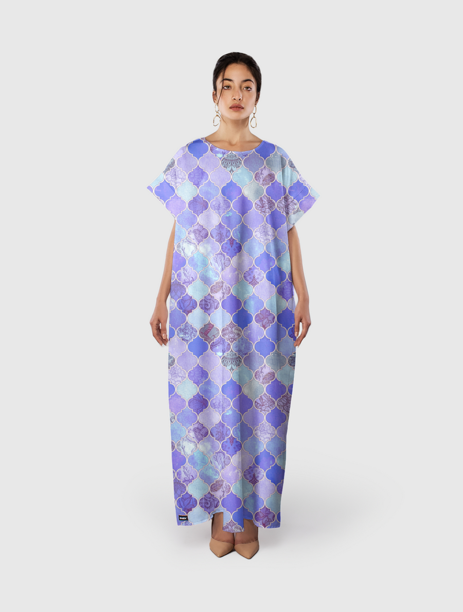 Purple Moroccan Tiles