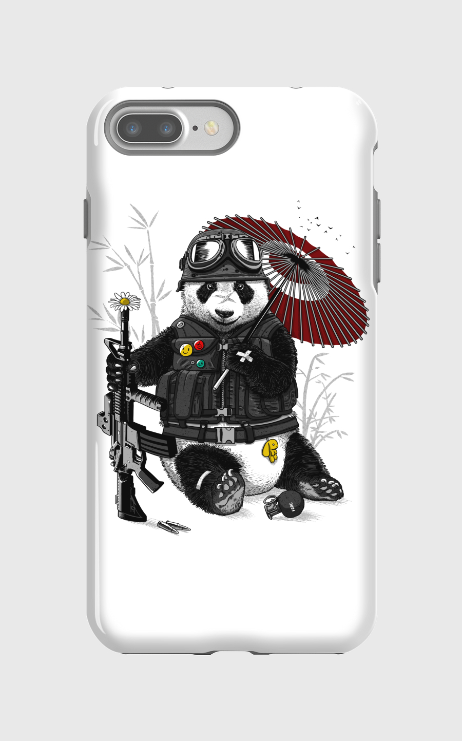 Biker panda