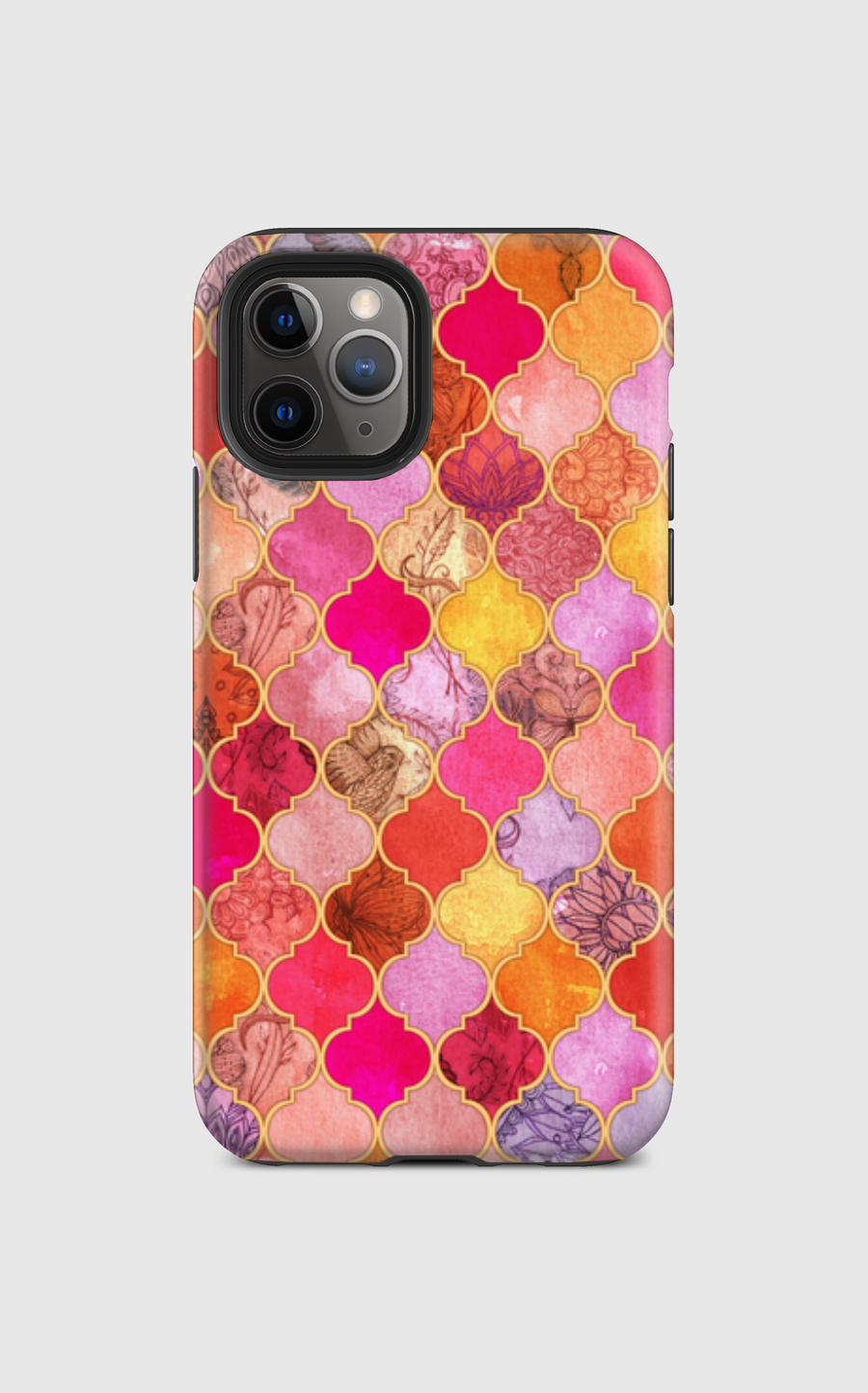 Hot Pink Moroccan Tiles