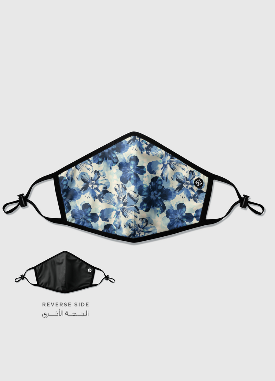 Oversized Indigo Floral