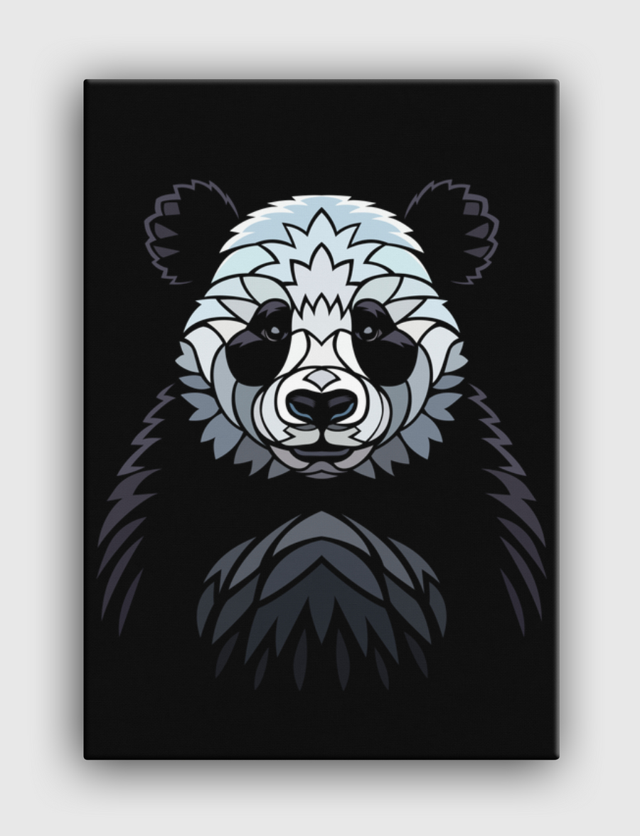Tribal frontal panda