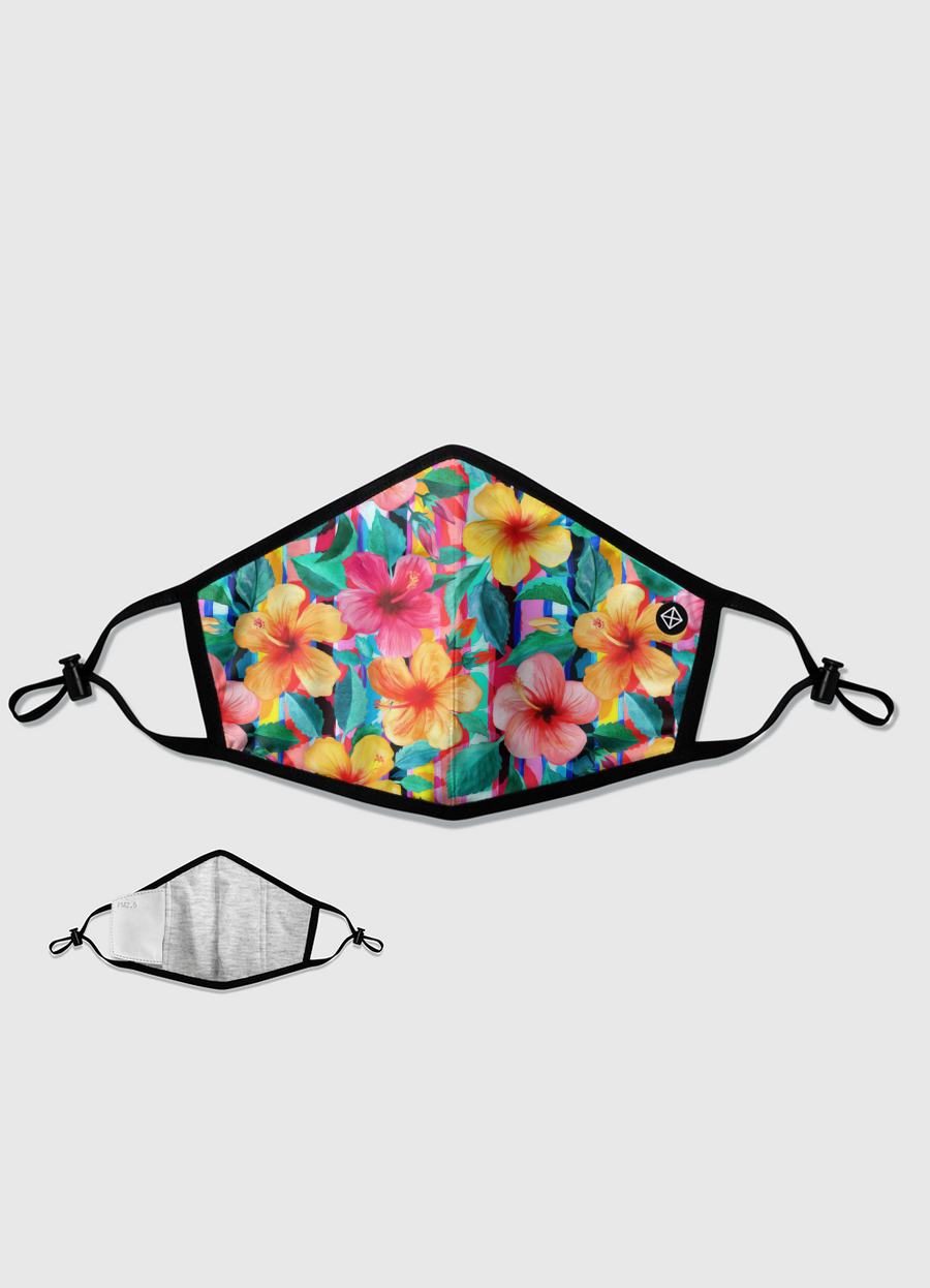 Maximalist Hibiscus Floral