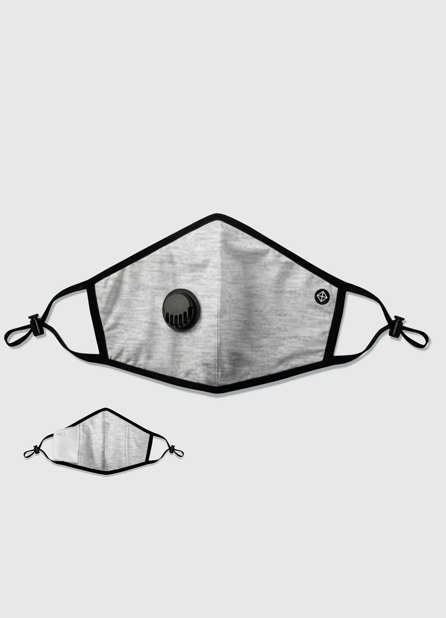 Heather Grey - 100% Cotton