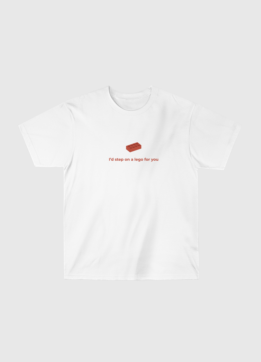 Step on lego for you