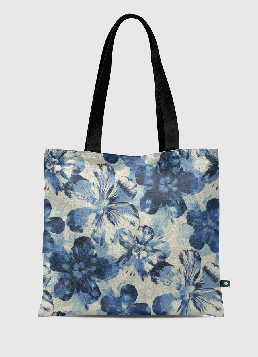 Oversized Indigo Floral