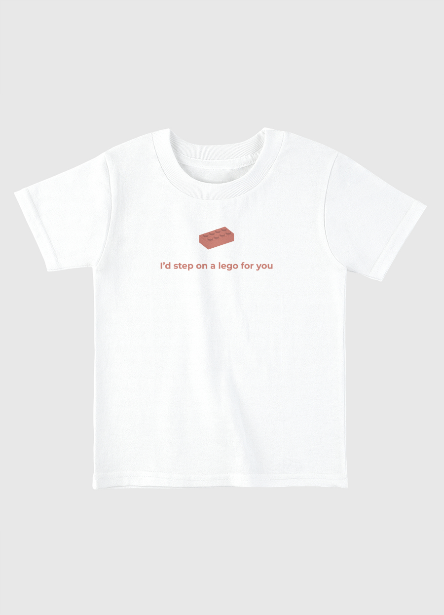 Step on lego for you