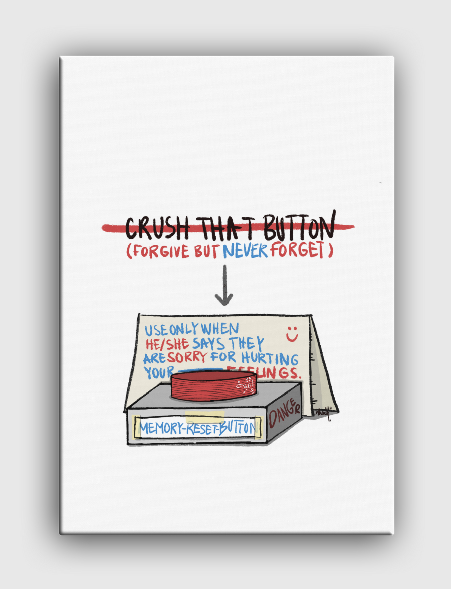 Forgive but never forget