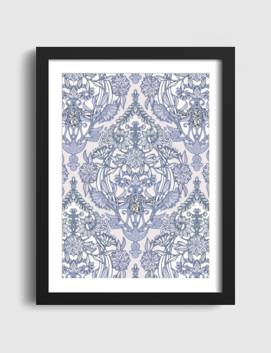 Lilac + Grey Botanical