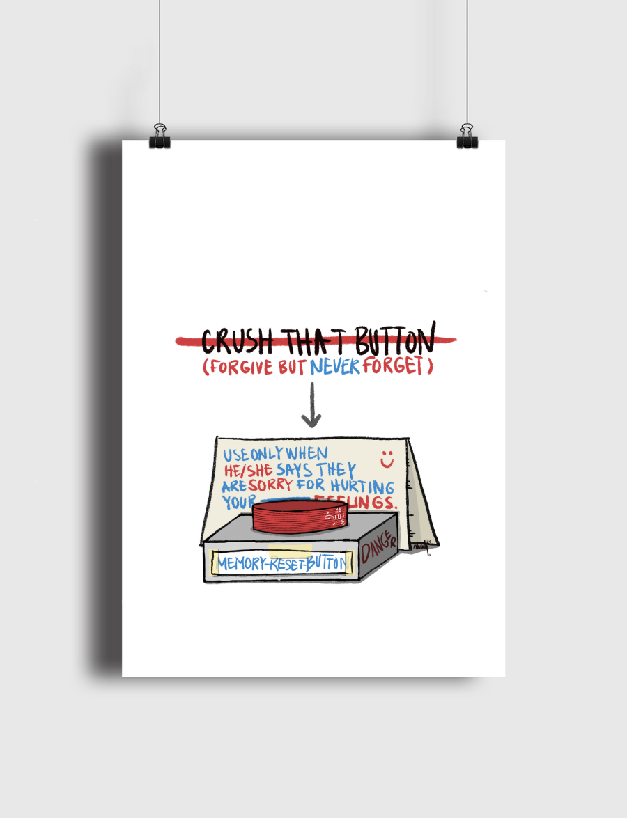 Forgive but never forget