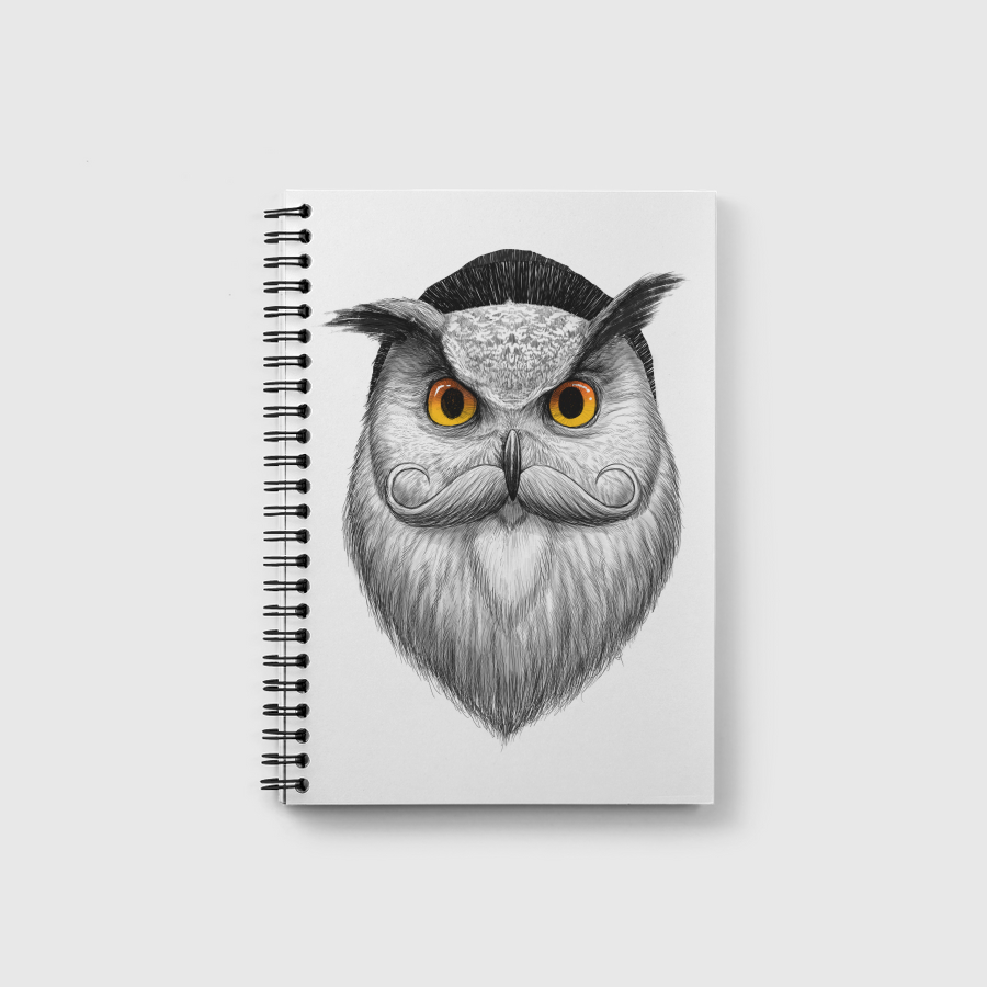 Bearded owl