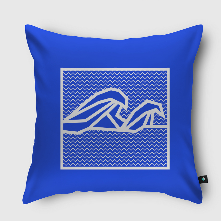Blue Waves | Back Print