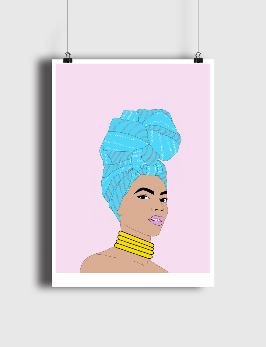 Africaan beauty *pink love