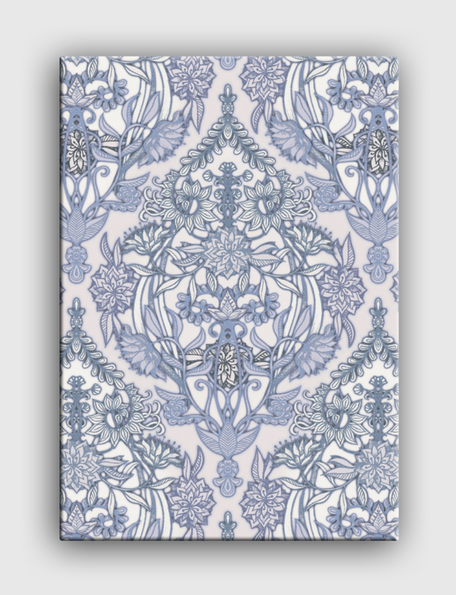 Lilac + Grey Botanical