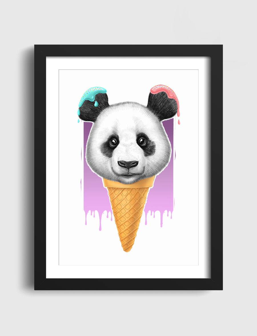 Panda ice cream