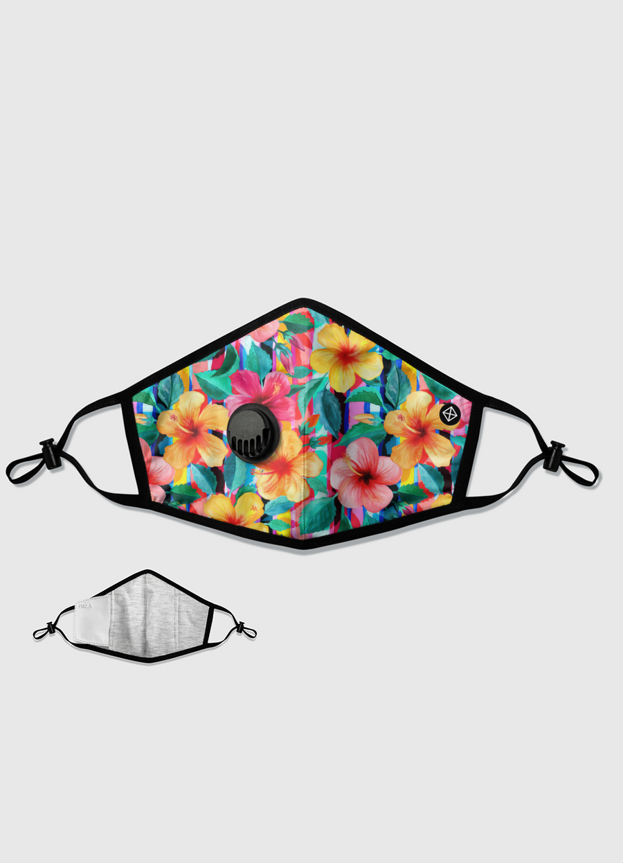 Maximalist Hibiscus Floral