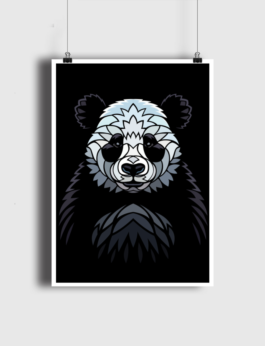 Tribal frontal panda