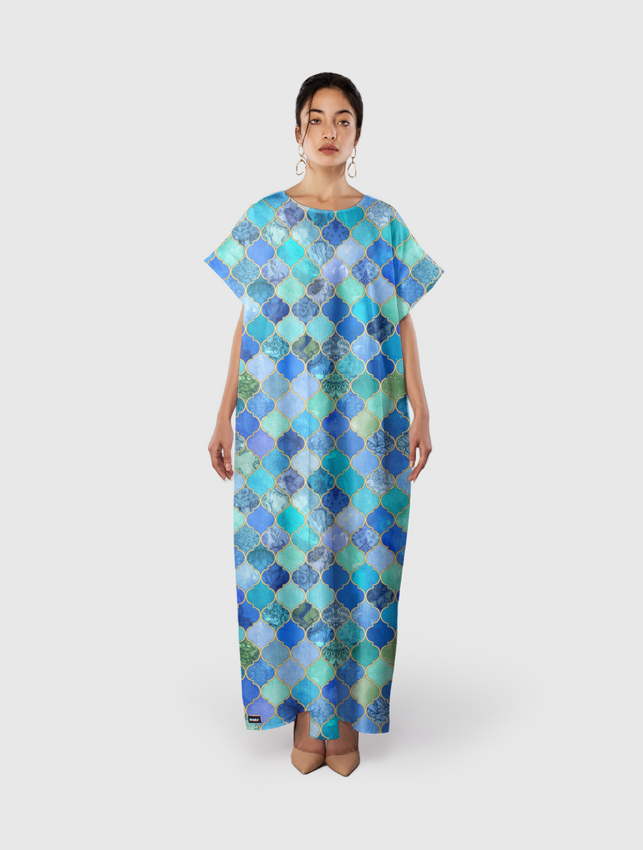 Cobalt Blue Moroccan Tiles