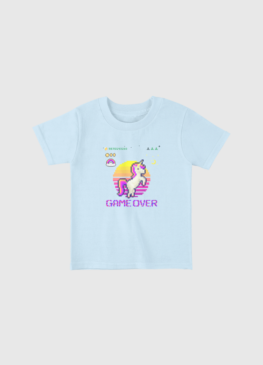 Pixel video game Unicorn 